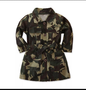 Girl's Camouflage Jacket