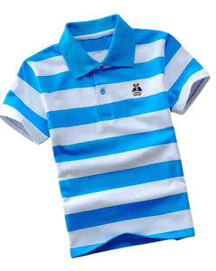 Boy's Cotton Short Sleeve Polo Shirt