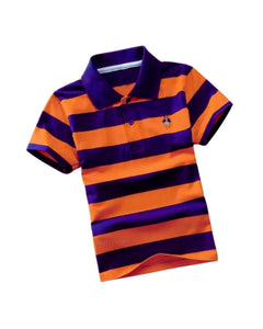 Boy's Cotton Short Sleeve Polo Shirt