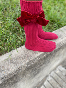 Mini-Me Socks Red