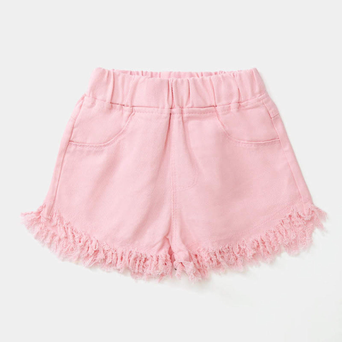 Pink Girls Short Pants